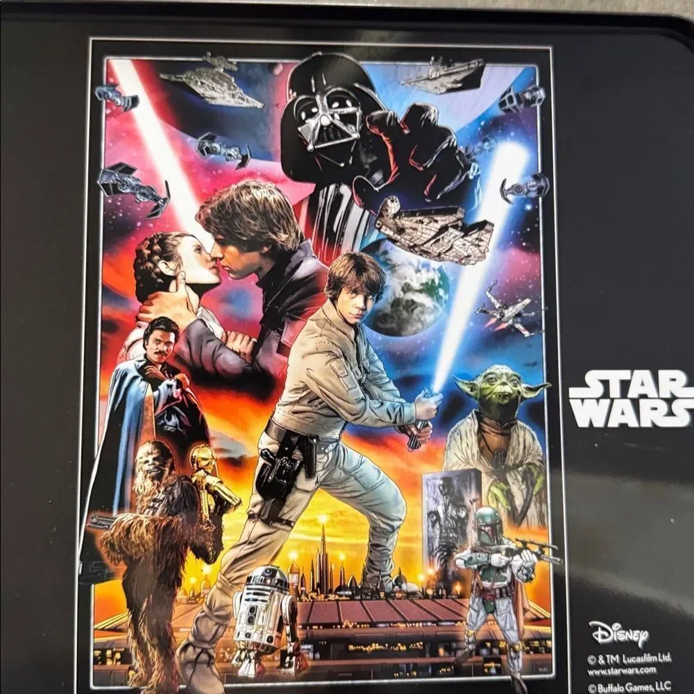 Star Wars 1000 Piece Jigsaw Puzzle in Collectors Tin NEW - Picture 2 of 5